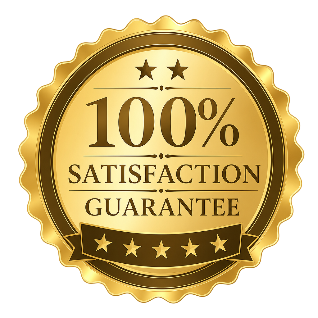 100% Satisfaction Guarantee